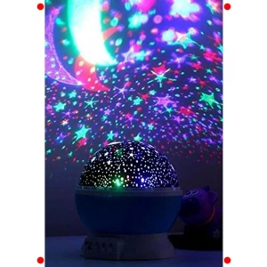 Yıldız Yansıtmalı Küre Gece Lambası