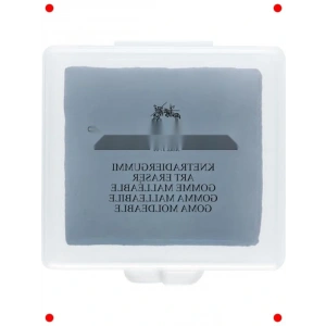 Yoğurulabilir Sanat Silgisi, Gri, Ergonomik