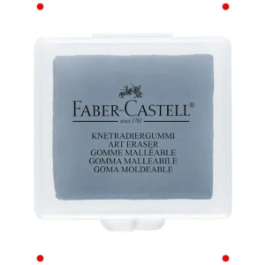 Yoğurulabilir Sanat Silgisi, Gri, Ergonomik