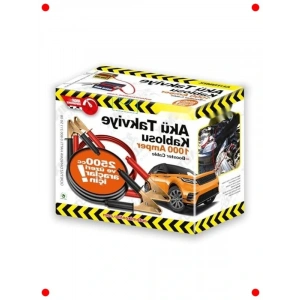 Yüksek Akım Araç Takye Kablosu 1000 Amp Dayanıklı