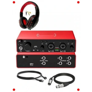 Yüksek Çözünürlüklü USB Stüdyo Ses Kartı