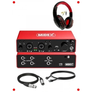 Yüksek Çözünürlüklü USB Stüdyo Ses Kartı PRO