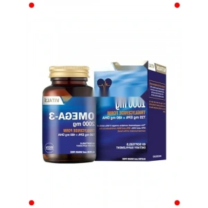 Yüksek Doz Omega-3 Balık Yağı Takviyesi - 60 Kapsül