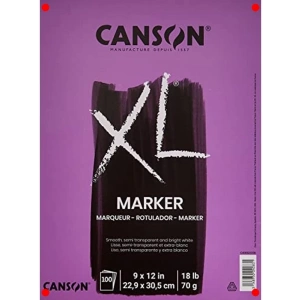 Yüksek Gramajlı Yarı Saydam Sanat Kağıdı 9x12 inç 100 Yaprak