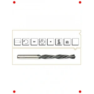 Yüksek Hızlı Çelik Matkap Ucu 3.3 mm