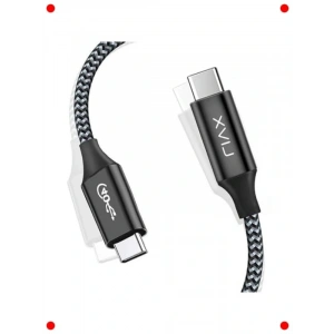 Yüksek Hızlı Type-C Kablo - 40Gbps & 100W PD