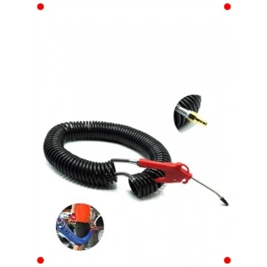 Yüksek Kalite 8 Metre Spiral Hava Hortumu ve Tabancası Seti