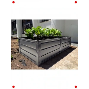 Yükseltilş  Çelik Bahçe Sebze Yatağı 120x60x30 cm