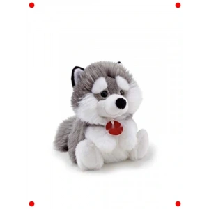 Yumuşacık Peluş Husky Köpek Oyuncağı