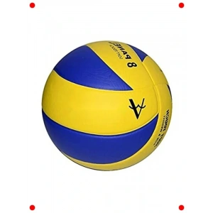 Yumuşak Yapıştırma Voleybol Topu - Mavi Sarı