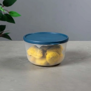 Yuvarlak 1 L Kapasiteli Saklama Kabı, Pratik ve Kullanışlı