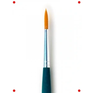 Yuvarlak Uçlu Sentetik Sanat Fırçası - No: 3