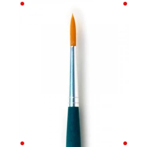 Yuvarlak Uçlu Sentetik Sanat Fırçası - No: 3