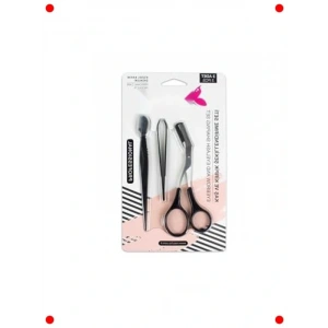 Yüz Bakım Seti: Makas, Cımbız ve Ustura