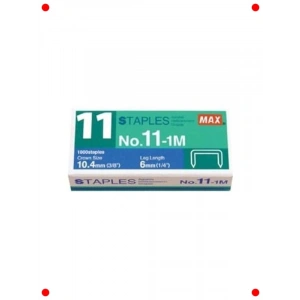 Zımba Teli, Standart No:11 Boyut