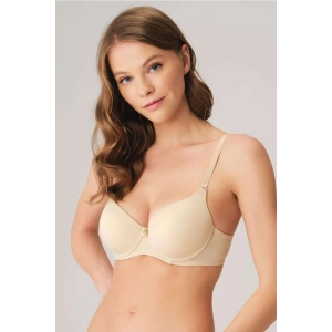 Anıl Balenli Destekli Dolgulu Askıları Çıkabilen Günlük Klasik T-Shirt Sütyeni