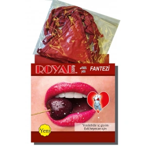 Arias Closet Fantezi Tüketilebilen Yenilebilir Kiraz Aromalı İç Çamaşırı Takımı