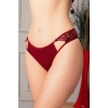 Arias Closet Bordo Bel Kısmı Dantelli Külot