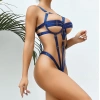 Arias Closet Fantezi Lastik Body Harness Mavi