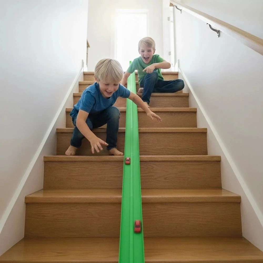 Flex Track Flexible Race Track Esnek Yarış Pisti - Yeşil