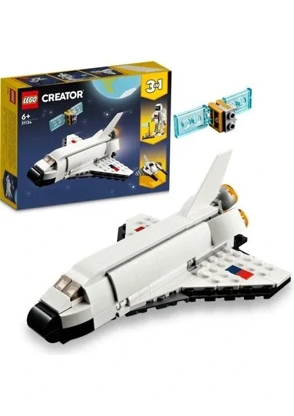 LEGO ® Creator Uzay Mekiği 31134 - 6 Yaş & Üzeri Çocuklar için Yaratıcı Oyuncak Yapım Seti (144 Parça)