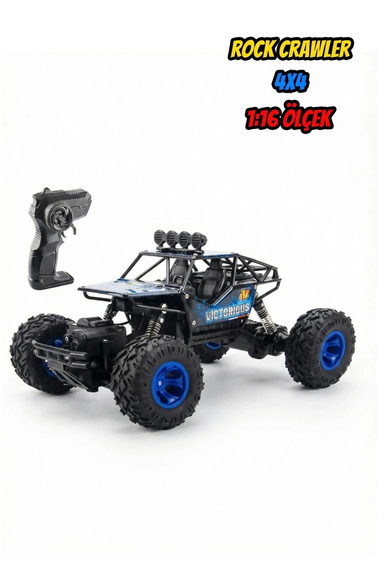 Mofy Baby 1:16 Yüksek Model Rock Crawler 4x4 2.4 Ghz Uzaktan Kumandalı Off Road Araba