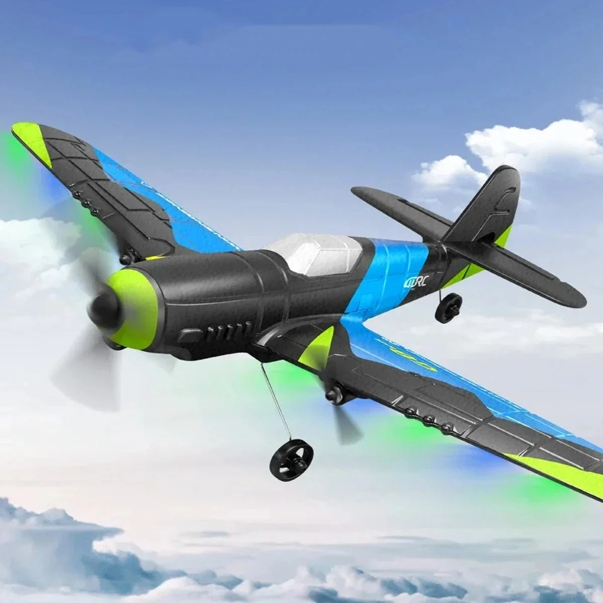 EPP Sünger Gövde 2.4GHz Çift Motorlu RC Planör Drone Uzaktan Kumandalı Planör Uçak