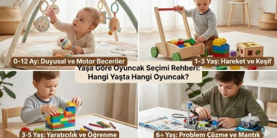 Yaşa Göre Oyuncak Seçimi Rehberi: Hangi Yaşta Hangi Oyuncak?