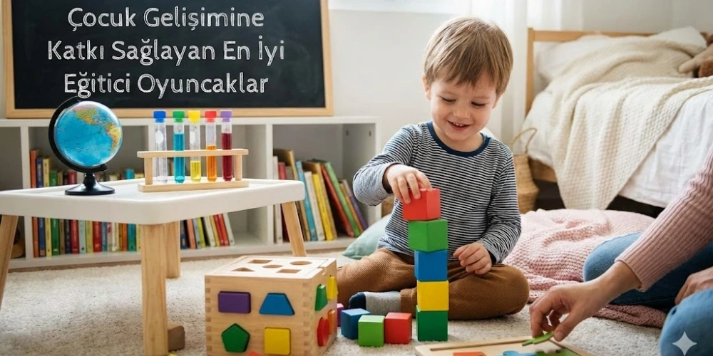 Çocuk Gelişimine Katkı Sağlayan En İyi Eğitici Oyuncaklar