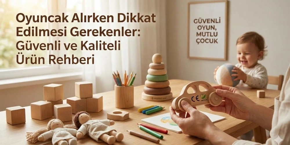 Oyuncak Alırken Dikkat Edilmesi Gerekenler: Güvenli ve Kaliteli Ürün Rehberi