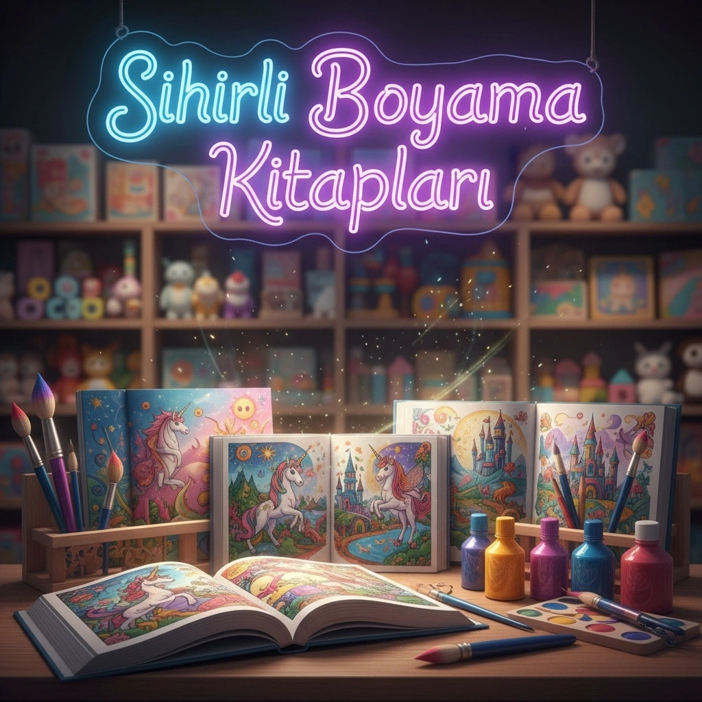 Sihirli Boyama Kitapları