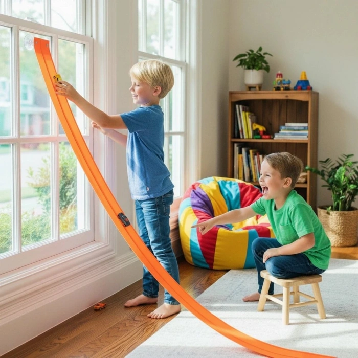 Flex Track Flexible Race Track Esnek Yarış Pisti - Turuncu