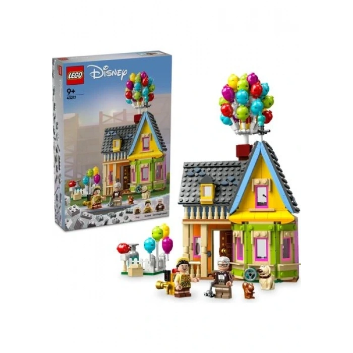 LEGO ® │ Disney “Yukarı Bak” Evi 43217 - 9 Yaş & Üzeri Çocuklar için Yaratıcı Oyuncak Yapım Seti (598 Parça)
