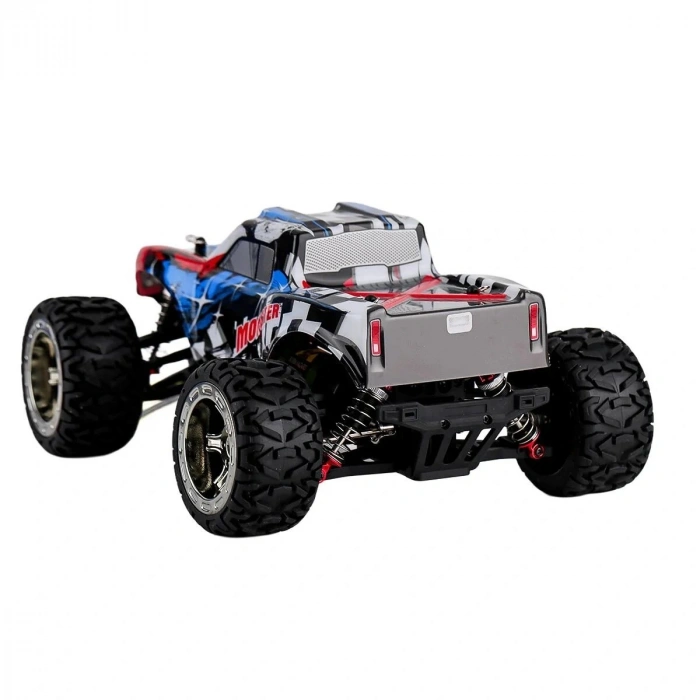 70KM Hız Yapan RC Araba Fırçasız Motor Metal Alaşım 2.4GHz Uzaktan Kumandalı Monster Truck