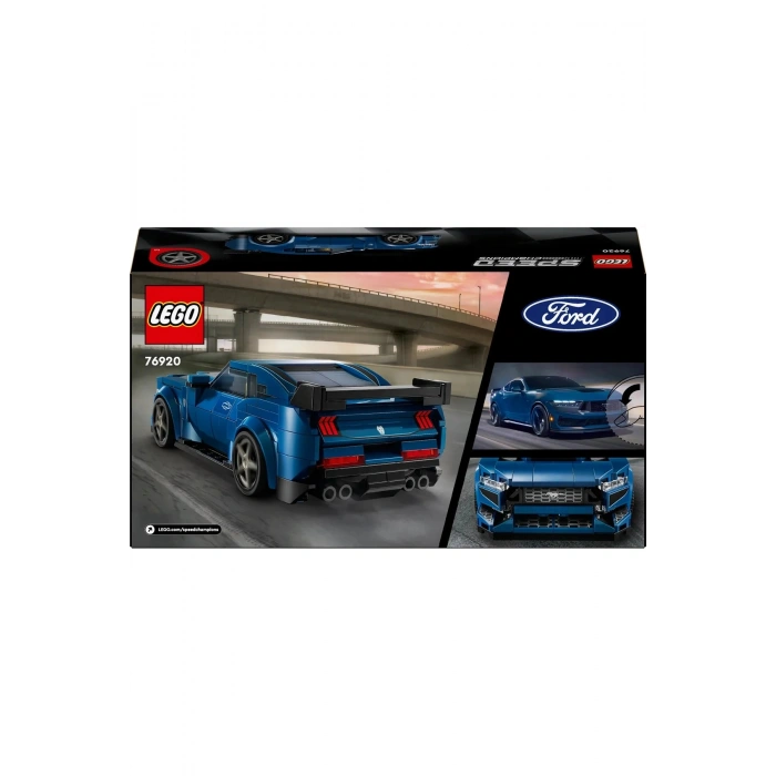 LEGO ® Speed Champions Ford Mustang Dark Horse Spor Araba 76920 - 9+ Oyuncak Yapım Seti 344 Parça