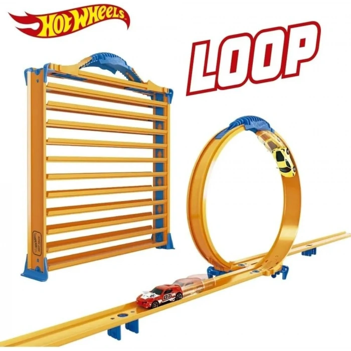HOT Wheels Taşıma Saklama Çantası ve Hız Rampası 44 Araba Kapasiteli HWCC9B