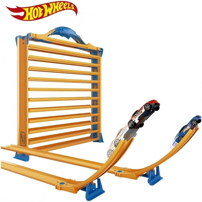 HOT Wheels Taşıma Saklama Çantası ve Hız Rampası 44 Araba Kapasiteli HWCC9B