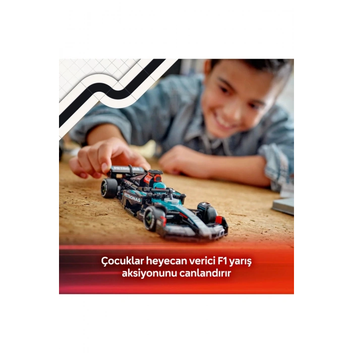 Lego ® Speed Champions Mercedes-AMG F1® W15 Yarış Arabası 77244 - 10+ Oyuncak Yapım Seti 267 Parça