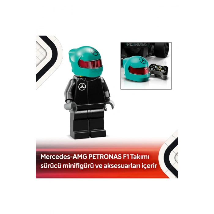 Lego ® Speed Champions Mercedes-AMG F1® W15 Yarış Arabası 77244 - 10+ Oyuncak Yapım Seti 267 Parça