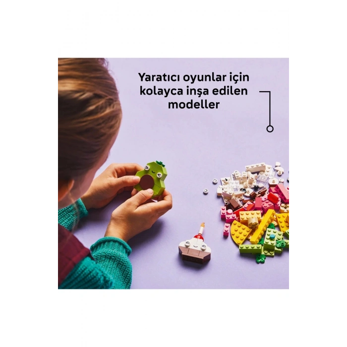 Lego ® Classic Yaratıcı Yiyecek Arkadaşlar 11039 - 4+ Yaratıcı Oyuncak Yapım Seti (150Parça)