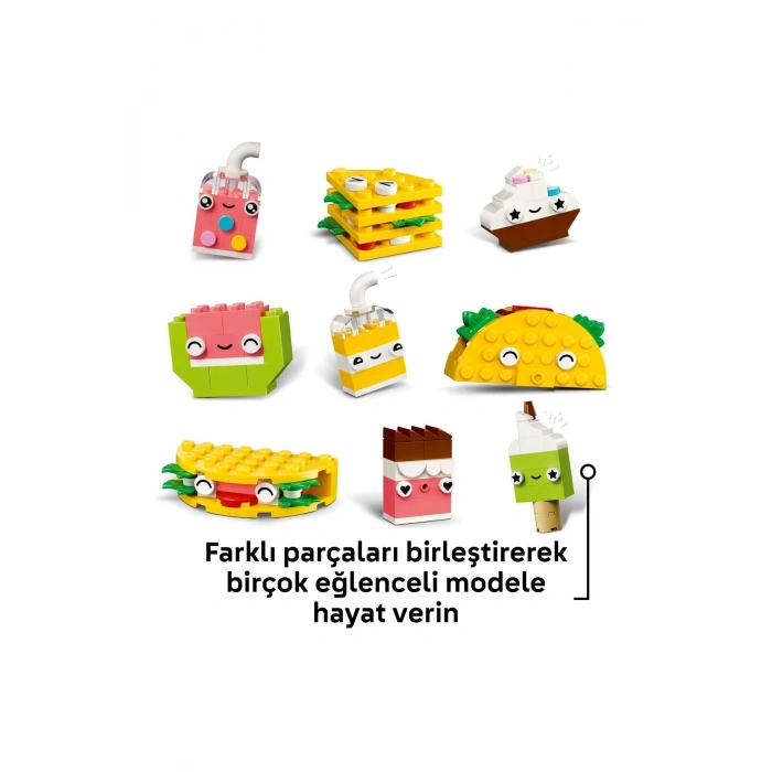 Lego ® Classic Yaratıcı Yiyecek Arkadaşlar 11039 - 4+ Yaratıcı Oyuncak Yapım Seti (150Parça)