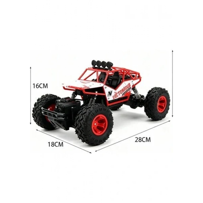 Mofy Baby 1:16 Yüksek Model Rock Crawler 4x4 2.4 Ghz Uzaktan Kumandalı Off Road Araba
