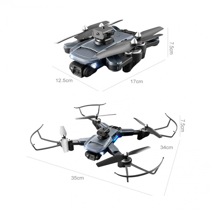 HD Kameralı Drone Çift Bataryalı Kameralı Engel Algılayıcı Havada Sabit Kalabilen Taşıma Çantalı