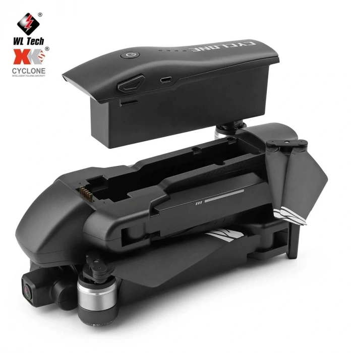 4K 5G WiFi 30DK Uçuş GPS Drone Fırçasız Motor Katlanabilir Taşıma Çantalı Çift Eksen Gimbal