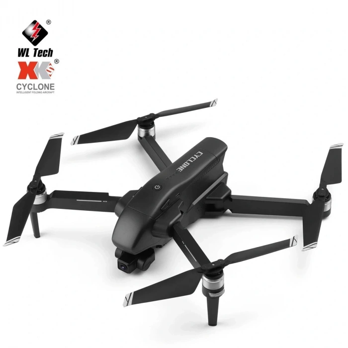 4K 5G WiFi 30DK Uçuş GPS Drone Fırçasız Motor Katlanabilir Taşıma Çantalı Çift Eksen Gimbal
