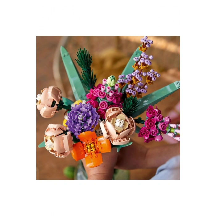 ® Botanicals Çiçek Buketi 10280 - Yetişkinler İçin Dekoratif Çiçek Model Yapım Seti (756 Parça)