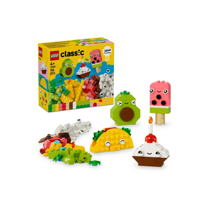 Lego ® Classic Yaratıcı Yiyecek Arkadaşlar 11039 - 4+ Yaratıcı Oyuncak Yapım Seti (150Parça)