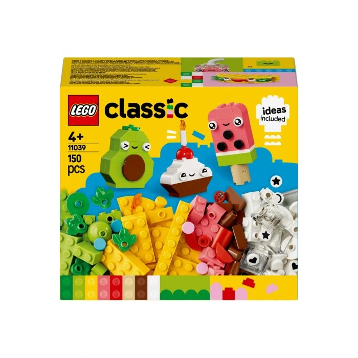 Lego ® Classic Yaratıcı Yiyecek Arkadaşlar 11039 - 4+ Yaratıcı Oyuncak Yapım Seti (150Parça)