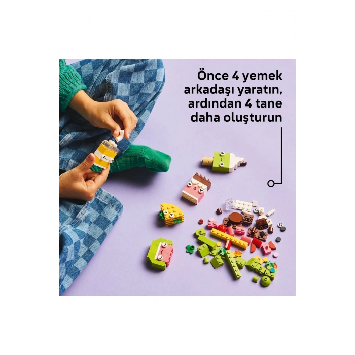 Lego ® Classic Yaratıcı Yiyecek Arkadaşlar 11039 - 4+ Yaratıcı Oyuncak Yapım Seti (150Parça)