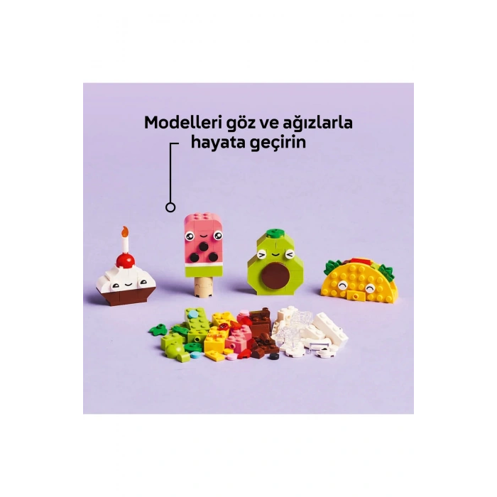 Lego ® Classic Yaratıcı Yiyecek Arkadaşlar 11039 - 4+ Yaratıcı Oyuncak Yapım Seti (150Parça)